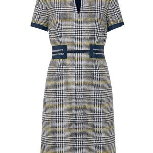 Boden Plaid Work Dress